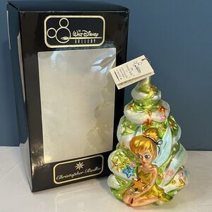 Christopher Radko Disney Tinker Bell Glass Ornament 1996 EUC 6”